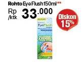 Promo Harga ROHTO Eye Flush 150 ml - Carrefour