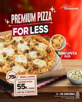 Promo Harga Premium Pizza For Less  - Pizza Hut