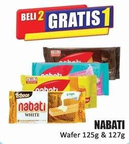 Promo Harga Nabati Wafer All Variants 127 gr - Hari Hari