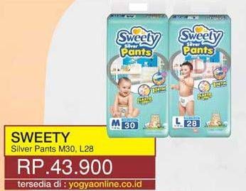 Promo Harga Sweety Silver Pants M30, L28  - Yogya