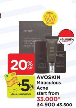 Promo Harga Avoskin Skincare  - Watsons