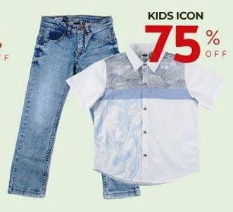 Promo Harga KIDS ICON T-Shirt  - Carrefour