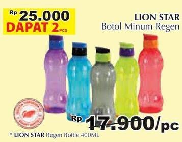 Promo Harga LION STAR Botol Air Regen per 2 pcs - Giant
