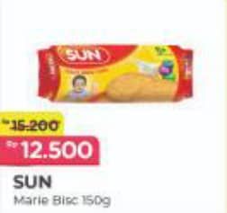 Promo Harga SUN Marie Biscuit 150 gr - Alfamart