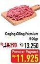 Promo Harga Daging Giling Sapi Premium per 100 gr - Hypermart