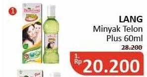 Promo Harga CAP LANG Minyak Telon Lang 60 ml - Alfamidi