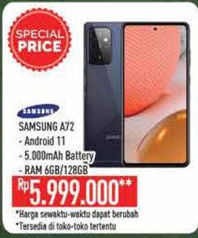 Promo Harga SAMSUNG Galaxy A72  - Hypermart