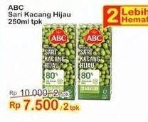 Promo Harga ABC Minuman Sari Kacang Hijau Kecuali 250 ml - Indomaret
