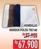 Promo Harga HOMEKLAS Handuk Mandi 70x140  - Hypermart