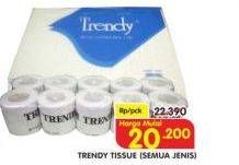 Promo Harga TRENDY Tissue All Variants  - Superindo