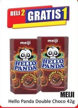 Promo Harga Meiji Hello Panda Biscuit Double Chocolate 45 gr - Hari Hari