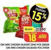 Promo Harga Chicken Nugget Dino / Chicken Sausage  - Superindo