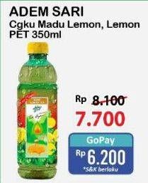Promo Harga Adem Sari Ching Ku Herbal Lemon, Madu Lemon Tea 350 ml - Alfamart