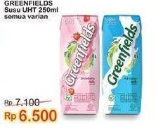 Promo Harga Greenfields UHT All Variants 250 ml - Indomaret