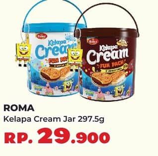 Promo Harga Roma Kelapa Cream Fun Pack 297 gr - Yogya