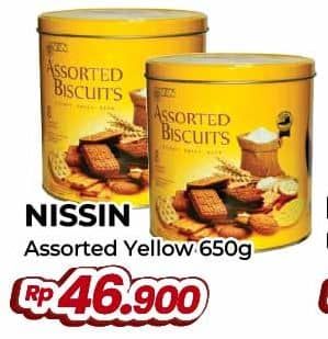 Promo Harga Nissin Assorted Biscuits 650 gr - Yogya