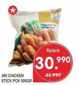 Promo Harga 365 Chicken Stick 500 gr - Superindo