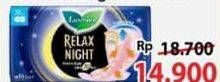 Promo Harga Laurier Relax Night, Natural Clean  - Alfamart
