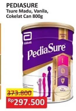 Promo Harga Pediasure Triplesure Vanila, Madu, Cokelat 850 gr - Alfamart