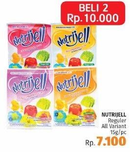 Promo Harga NUTRIJELL Jelly Powder All Variants per 2 sachet 15 gr - LotteMart