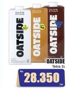 Promo Harga Oatside UHT Milk 1000 ml - Hari Hari
