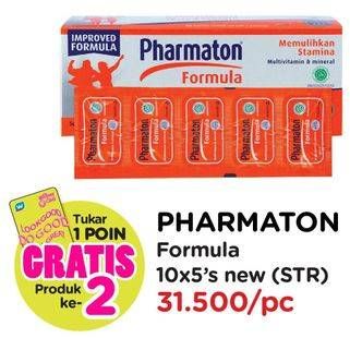 Promo Harga PHARMATON FORMULA Multivitamin Tablet 10 pcs - Watsons