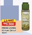 Promo Harga Fresh Living Minyak Zaitun 50 ml - Alfamart