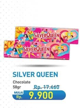 Promo Harga Silver Queen Chocolate 58 gr - Hypermart