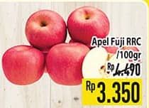 Promo Harga Apel Fuji RRC per 100 gr - Hypermart