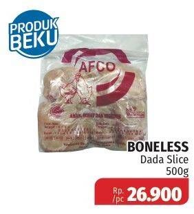 Promo Harga Ayam Dada Boneless Slice per 500 gr - Lotte Grosir