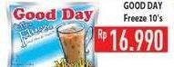 Promo Harga Good Day Coffee Freeze per 10 sachet - Hypermart