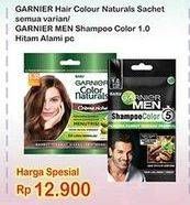 Promo Harga GARNIER Colour Naturals/GARNIERN MEN Shampoo Color  - Indomaret