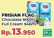 Promo Harga FRISIAN FLAG Susu UHT Purefarm Full Cream, Swiss Chocolate 900 ml - Yogya