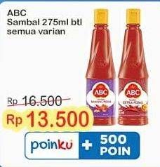 Promo Harga ABC Sambal All Variants 275 ml - Indomaret