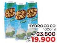 Promo Harga Hydro Coco Minuman Kelapa Original 1000 ml - LotteMart