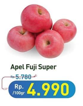 Promo Harga Apel Fuji Super per 100 gr - Hypermart