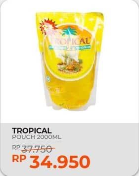 Promo Harga Tropical Minyak Goreng 2000 ml - Yogya