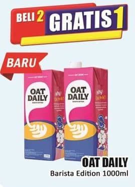 Promo Harga Oat Daily Barista Edition 1000 ml - Hari Hari