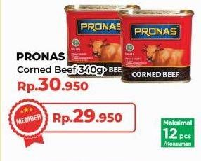 Promo Harga Pronas Corned Beef 340 gr - Yogya