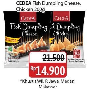 Promo Harga Cedea Dumpling Cheese, Chicken  - Alfamidi