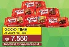 Promo Harga GOOD TIME Cookies Chocochips All Variants 80 gr - Yogya