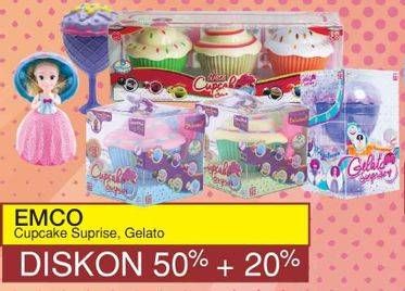 Promo Harga EMCO Cupcake Gelato, Surprise  - Yogya