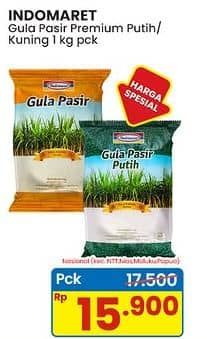 Promo Harga Indomaret Gula Pasir Kuning, Putih 1000 gr - Indomaret
