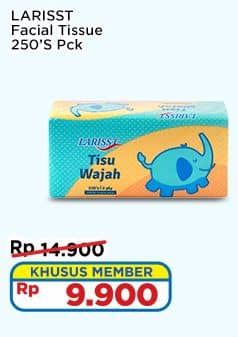 Promo Harga Larisst Facial Tissue 250 sheet - Indomaret