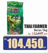 Promo Harga THAI FARMER Beras 5000 gr - Hari Hari