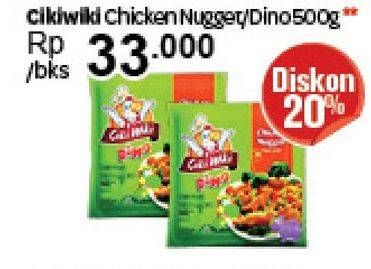Promo Harga CIKI WIKI Chicken Nugget 500 gr - Carrefour