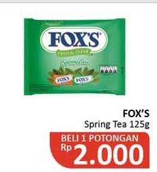 Promo Harga FOXS Crystal Candy Spring Tea 125 gr - Alfamidi