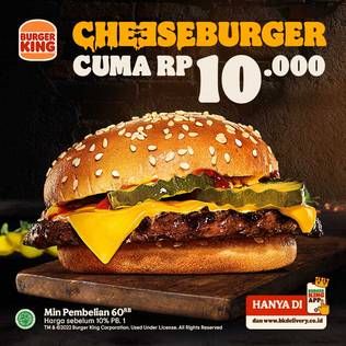 Promo Harga Burger King Cheeseburger  - Burger King