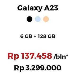 Promo Harga Samsung Galaxy A23 6 GB + 128 GB  - Erafone