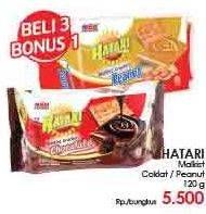 Promo Harga ASIA HATARI Malkist Crackers Chocolate, Peanut 120 gr - LotteMart